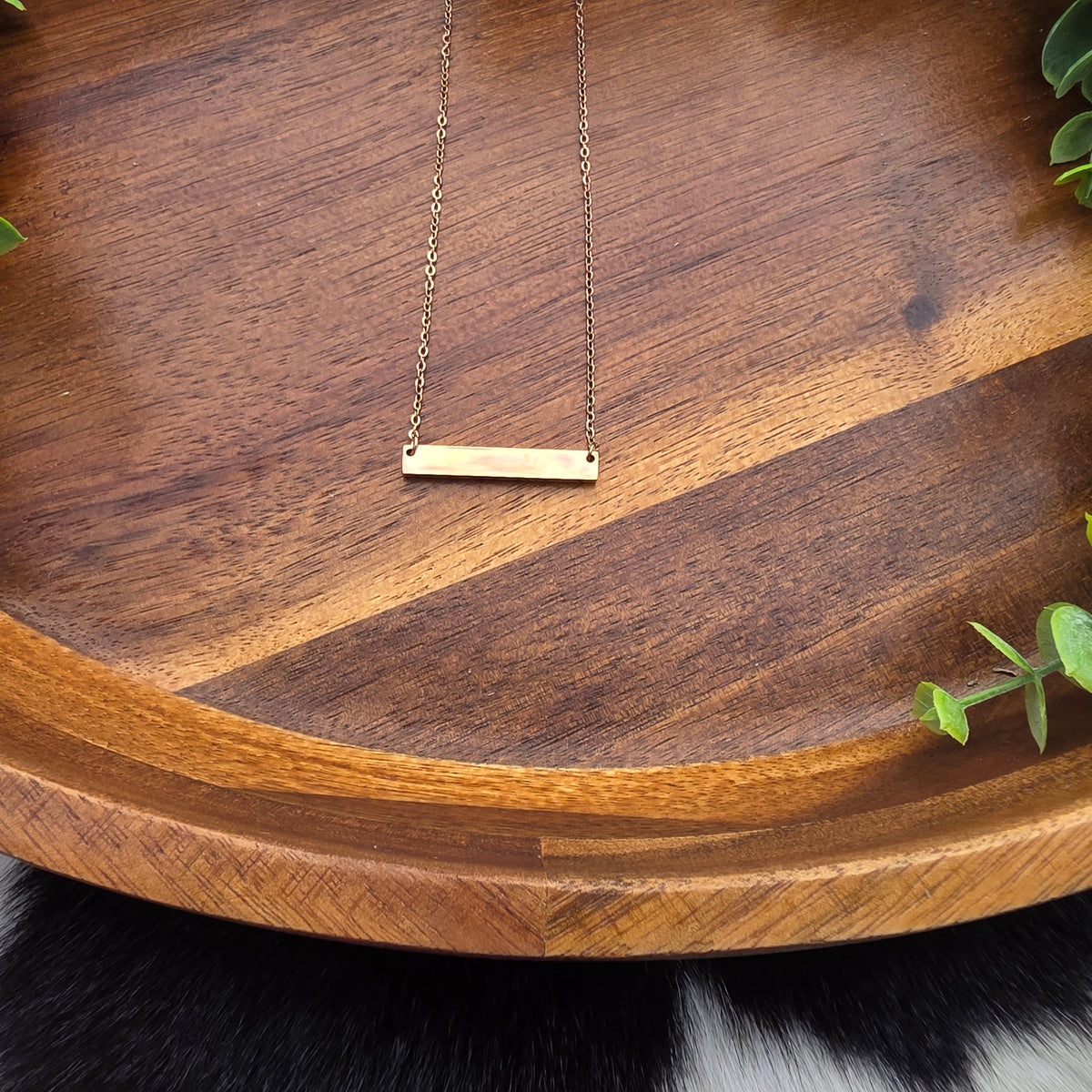 Horizontal Bar Necklace