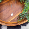 Oval Pendant Necklace