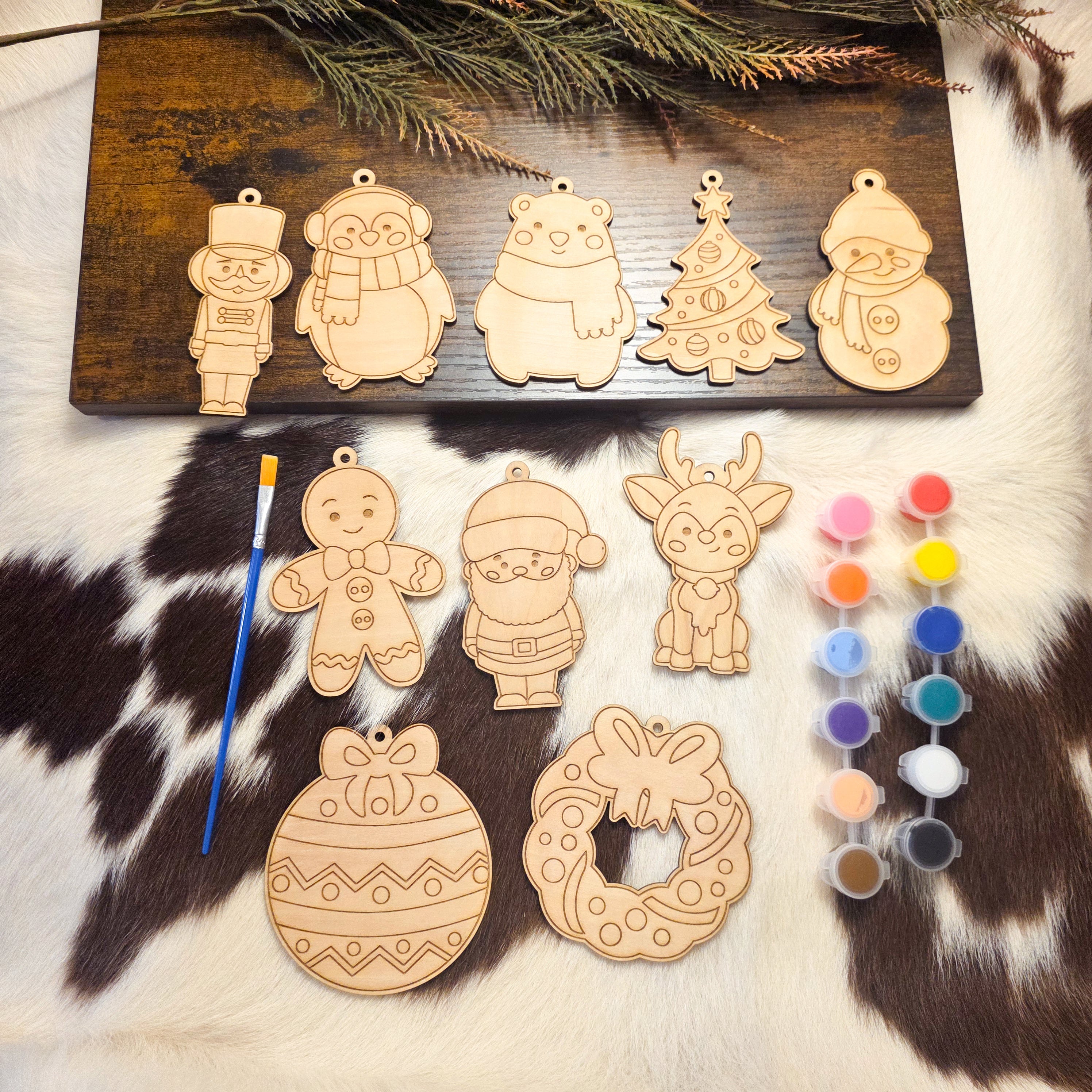 Christmas Ornament Paint Kit