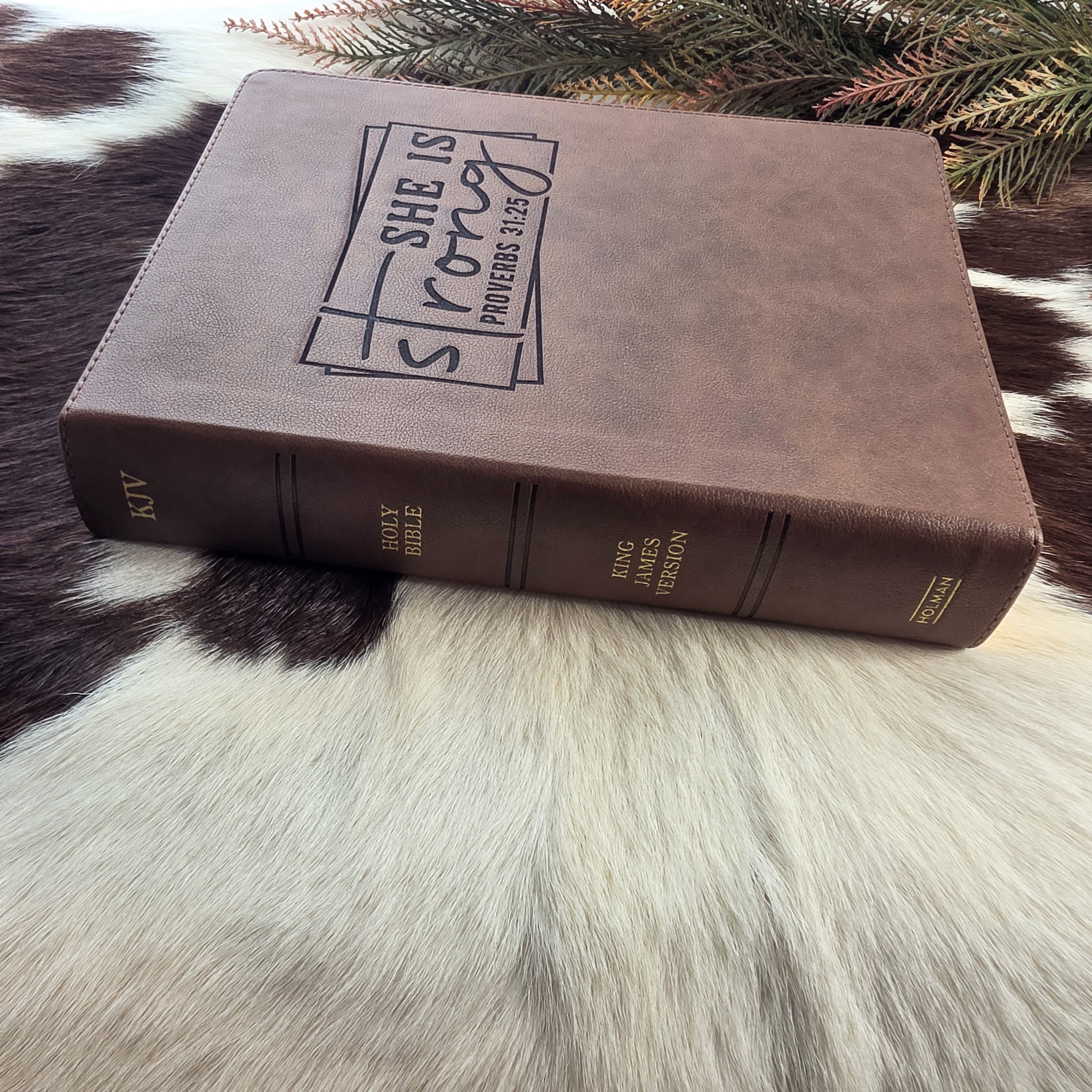 Engraved KJV Journaling Bible