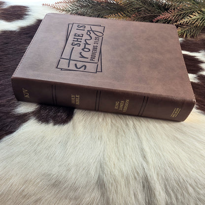 Engraved KJV Journaling Bible