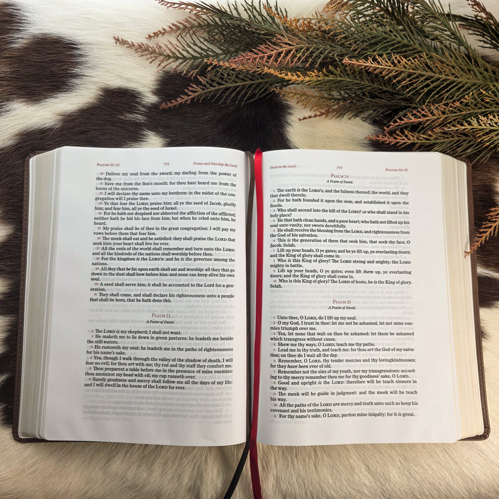 Engraved KJV Journaling Bible