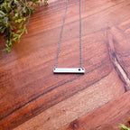 Birthstone Bar Necklace