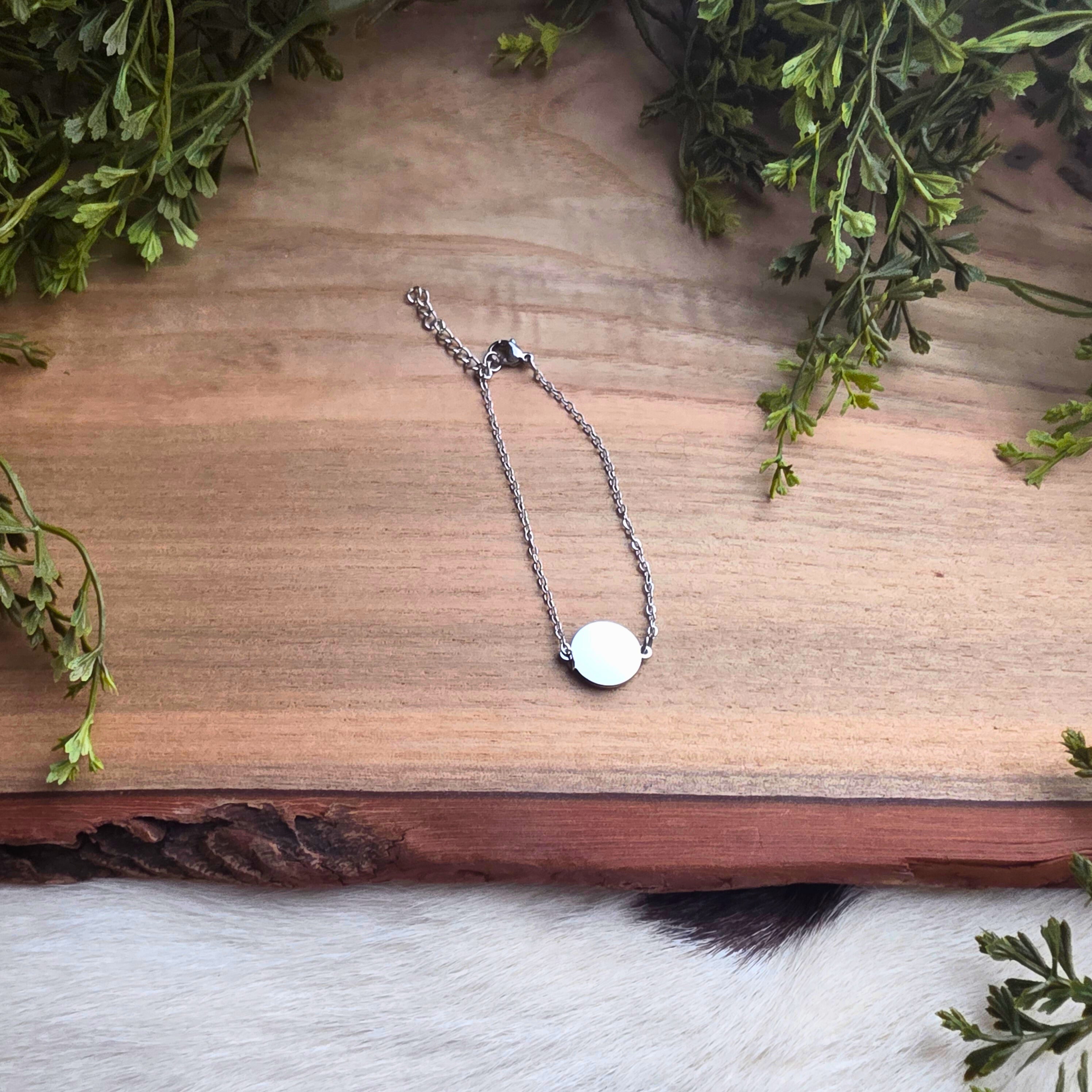 Round Bracelet with Cable Chain