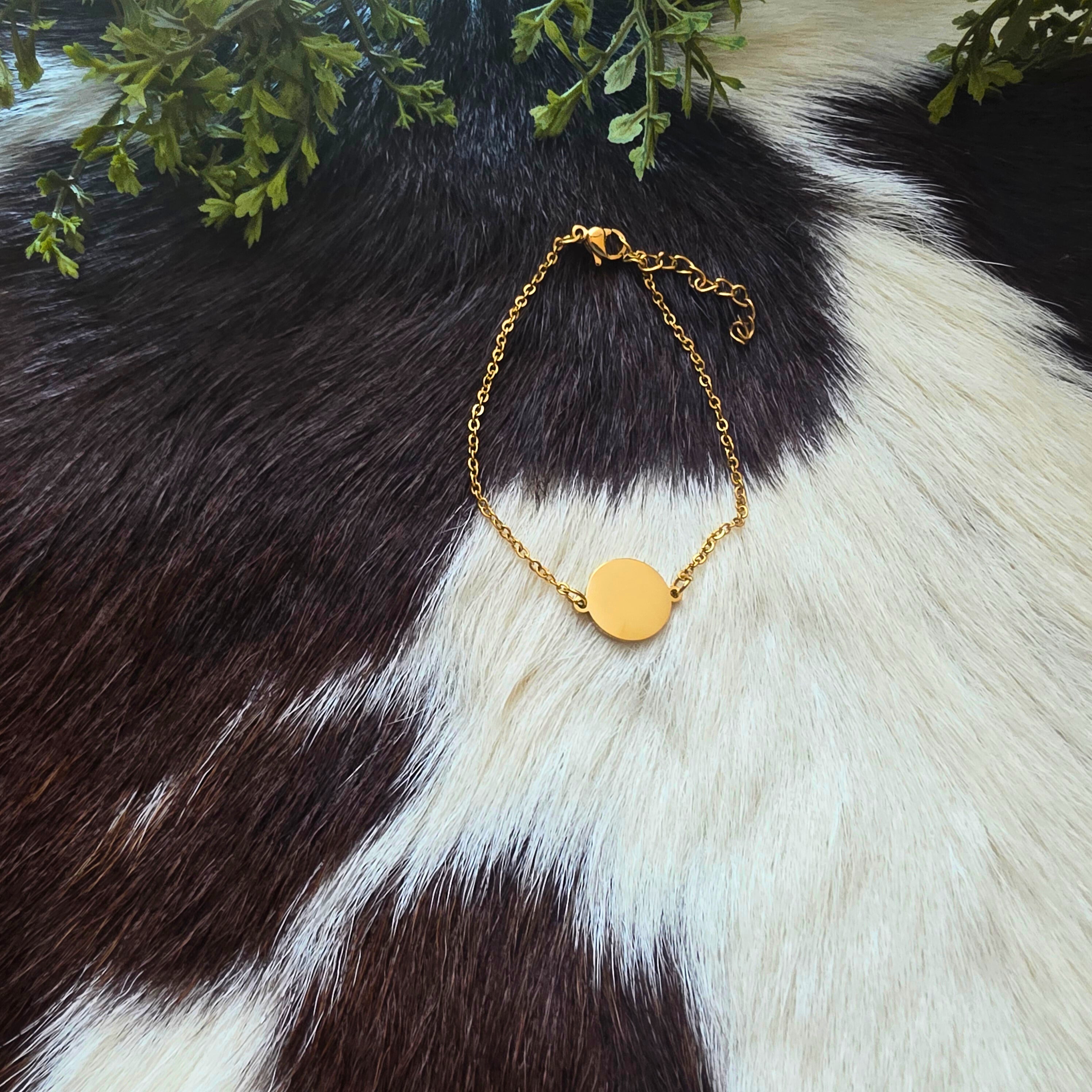 Round Bracelet with Cable Chain