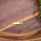Butterfly Cutout Necklace