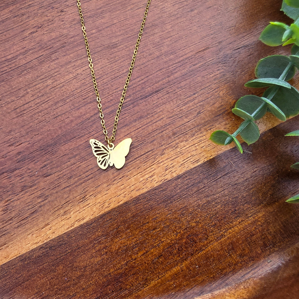 Filigree Butterfly Necklace