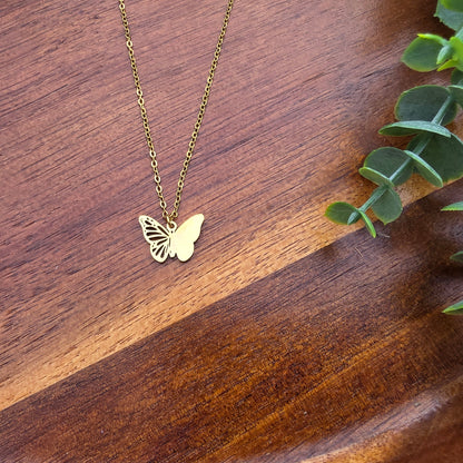 Filigree Butterfly Necklace