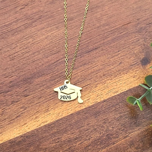 Graduation Cap Necklace