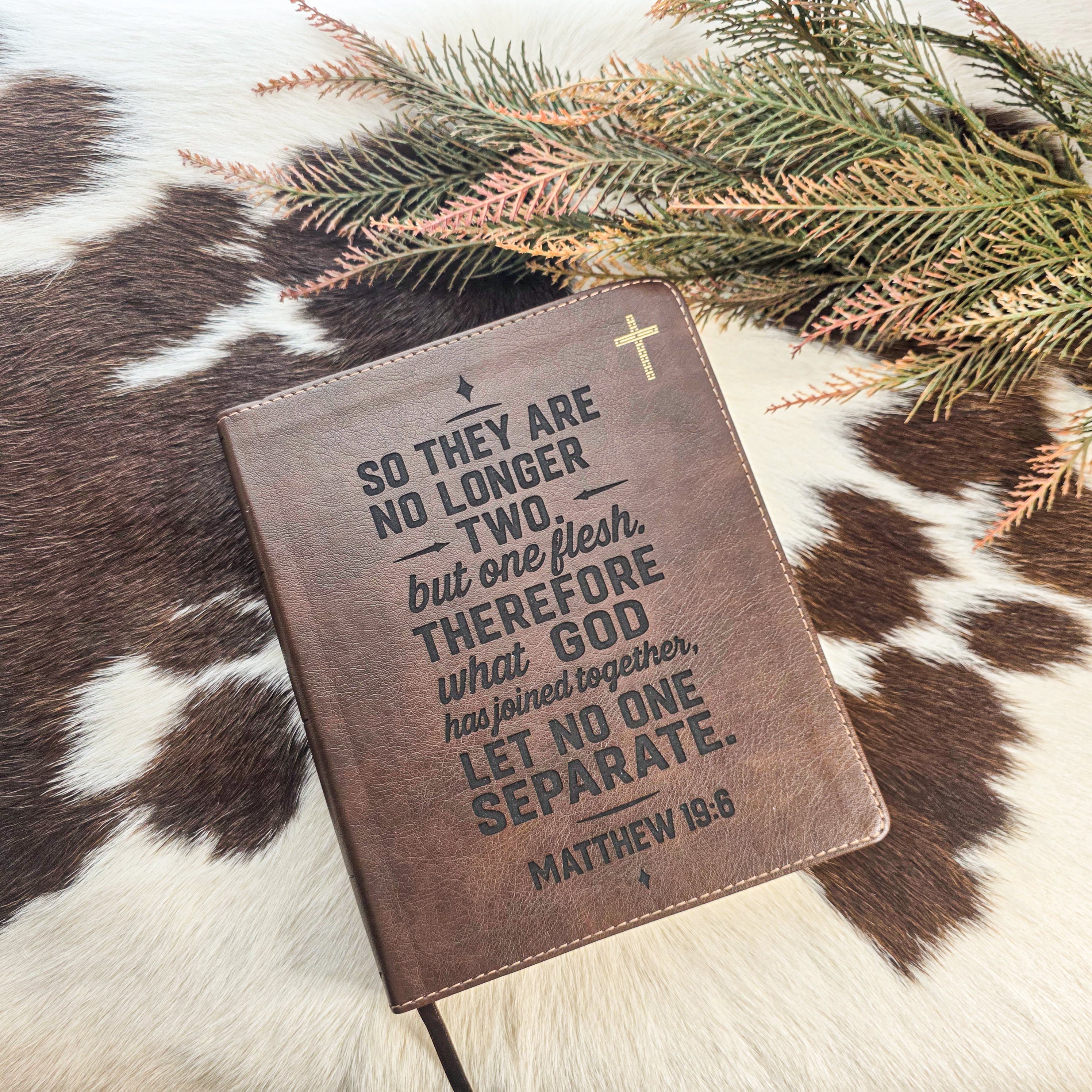 Engraved NIV Journaling Bible