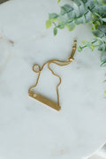 Cutout Heart Bar Bolo Bracelet