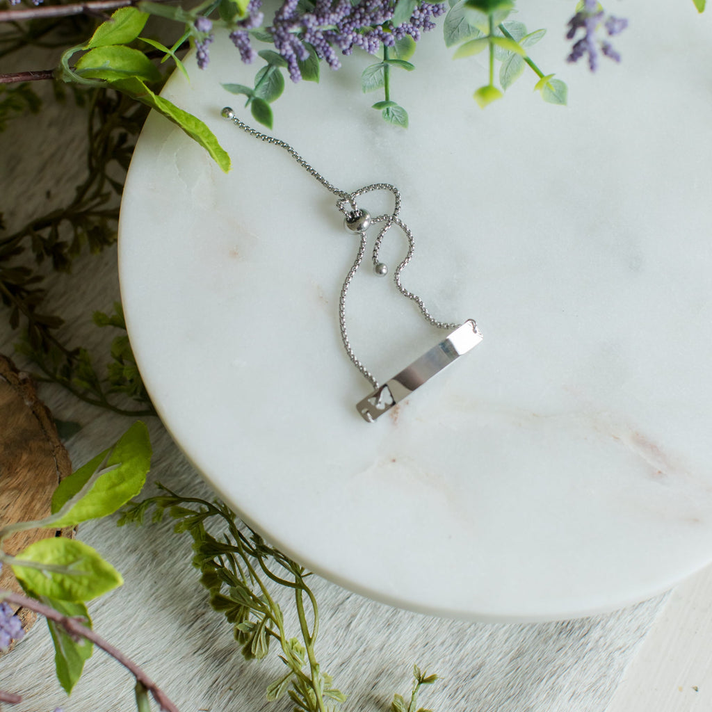 Cutout Butterfly Bracelet