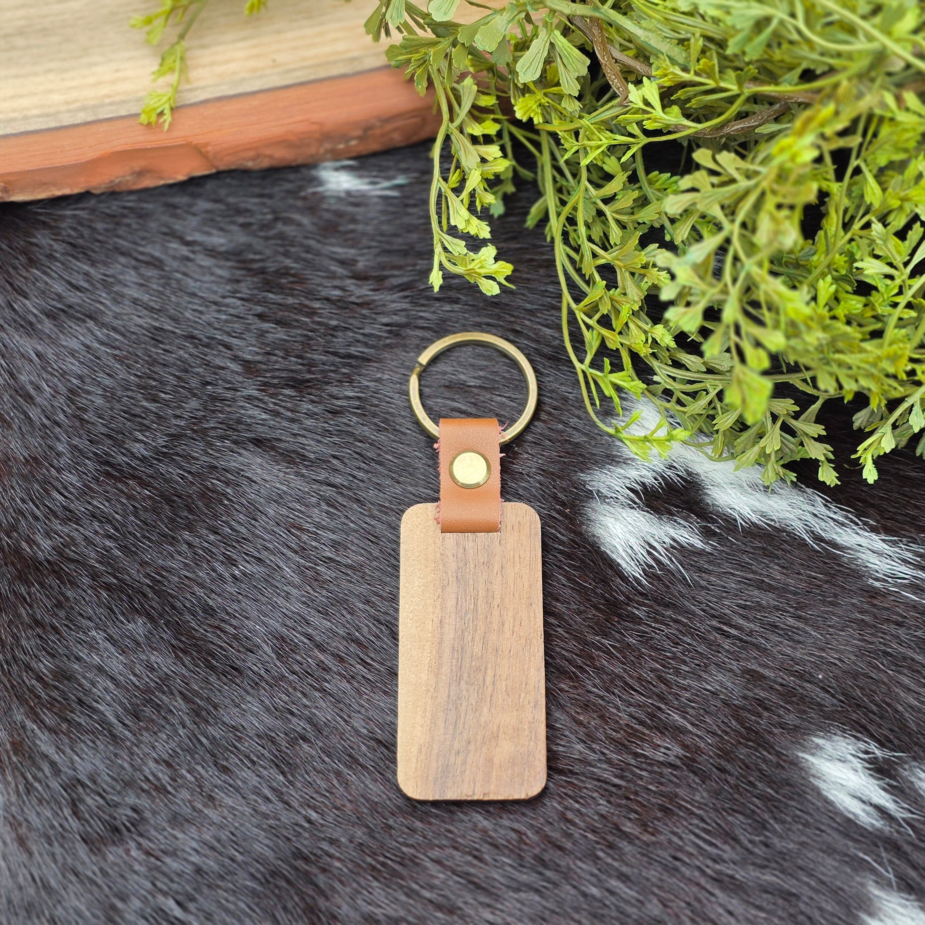 Walnut Keychain